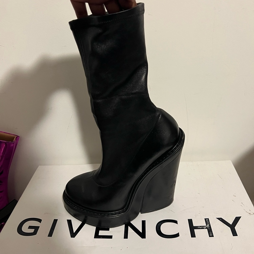 Givenchy Lock Book Boots